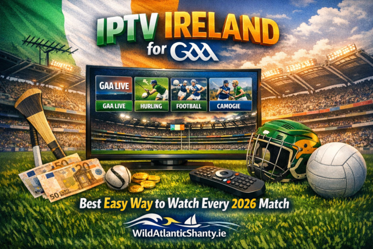 IPTV Ireland for GAA — watch every 2026 All-Ireland match with Wild Atlantic Shanty