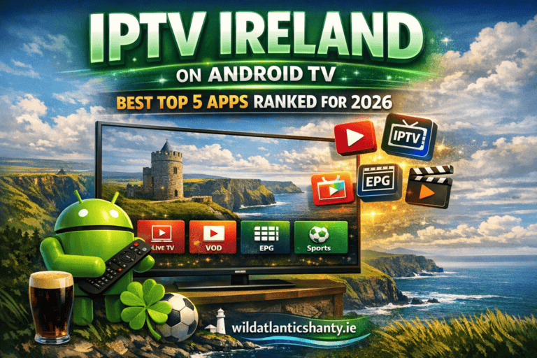 IPTV Ireland on Android TV โ best apps for Sony, Hisense, Nvidia Shield in 2026