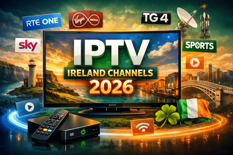 IPTV Ireland channels list 2026 โ RTร, TG4, Sky Sports & GAA on Wild Atlantic Shanty