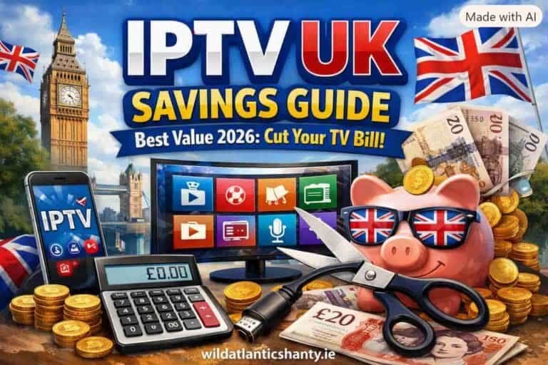 IPTV UK 2026 guide — Wild Atlantic Shanty cut your TV bill