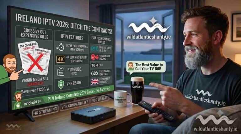 IPTV Ireland - 4K Irish TV streaming on Smart TV